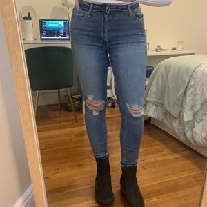 Abercrombie high rise ankle jeans size 4 (27)